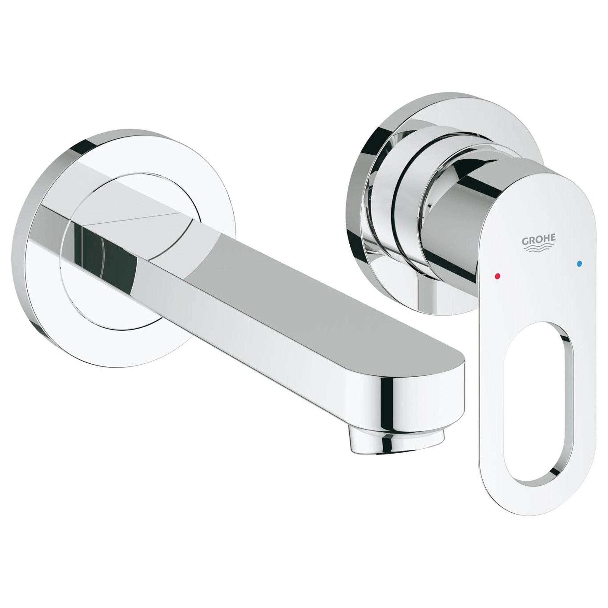Grohe BauLoop İki Delikli Ankastre Lavabo Bataryası (Sıva Üstü Grubu) - Ürün Görseli