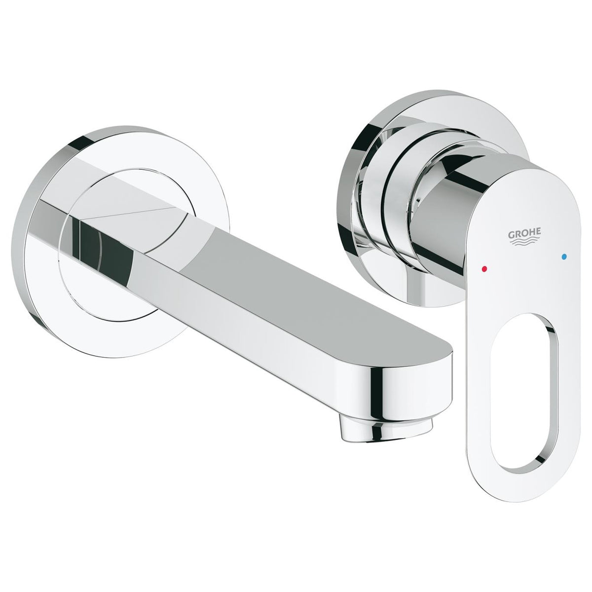 Grohe BauLoop İki Delikli Ankastre Lavabo Bataryası (Sıva Üstü Grubu) - Ürün Görseli