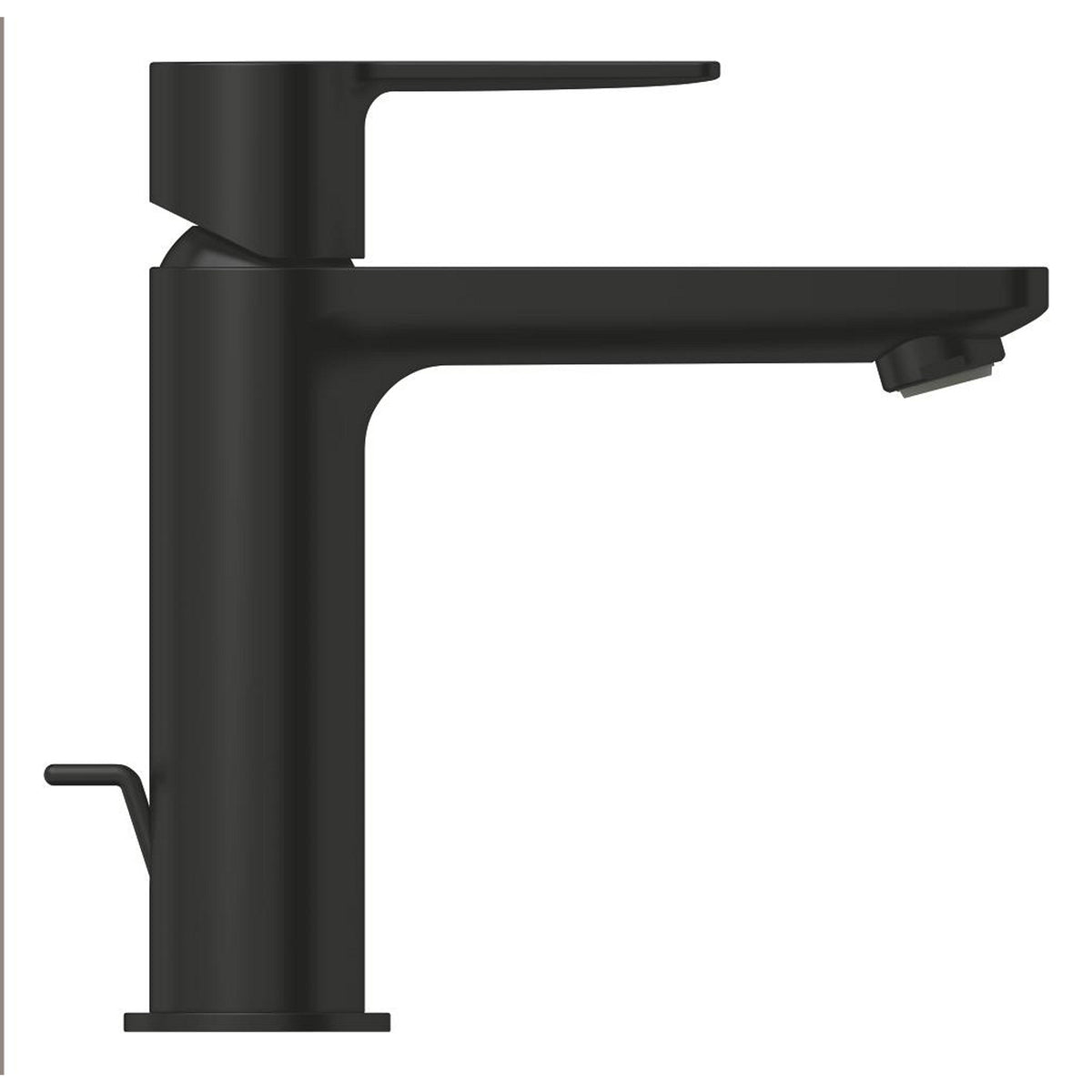 Grohe Lineare Sifon Kumandalı Lavabo Bataryası, Mat Siyah - Ürün Görseli