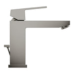 Grohe Eurocube Lavabo Bataryası, Sifon Kumandalı, Fırçalı Sert Grafit - Ürün Görseli