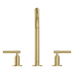 Grohe Atrio Private Collection 3 Delikli Ankastre Sifon Kumandalı Lavabo Bataryası (L-Boy), Fırçalı Altın - Ürün Görseli