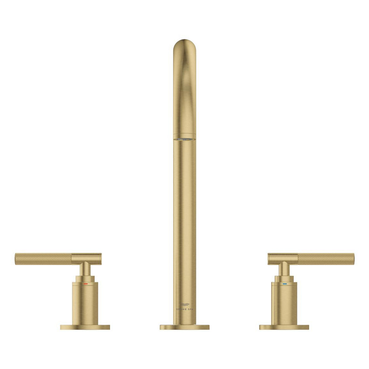 Grohe Atrio Private Collection 3 Delikli Ankastre Sifon Kumandalı Lavabo Bataryası (L-Boy), Fırçalı Altın - Ürün Görseli
