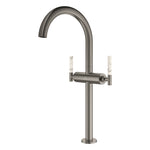 Grohe Atrio Private Collection Tezgah Üstü Lavabo Bataryası, Fırçalı Sert Grafit - Ürün Görseli