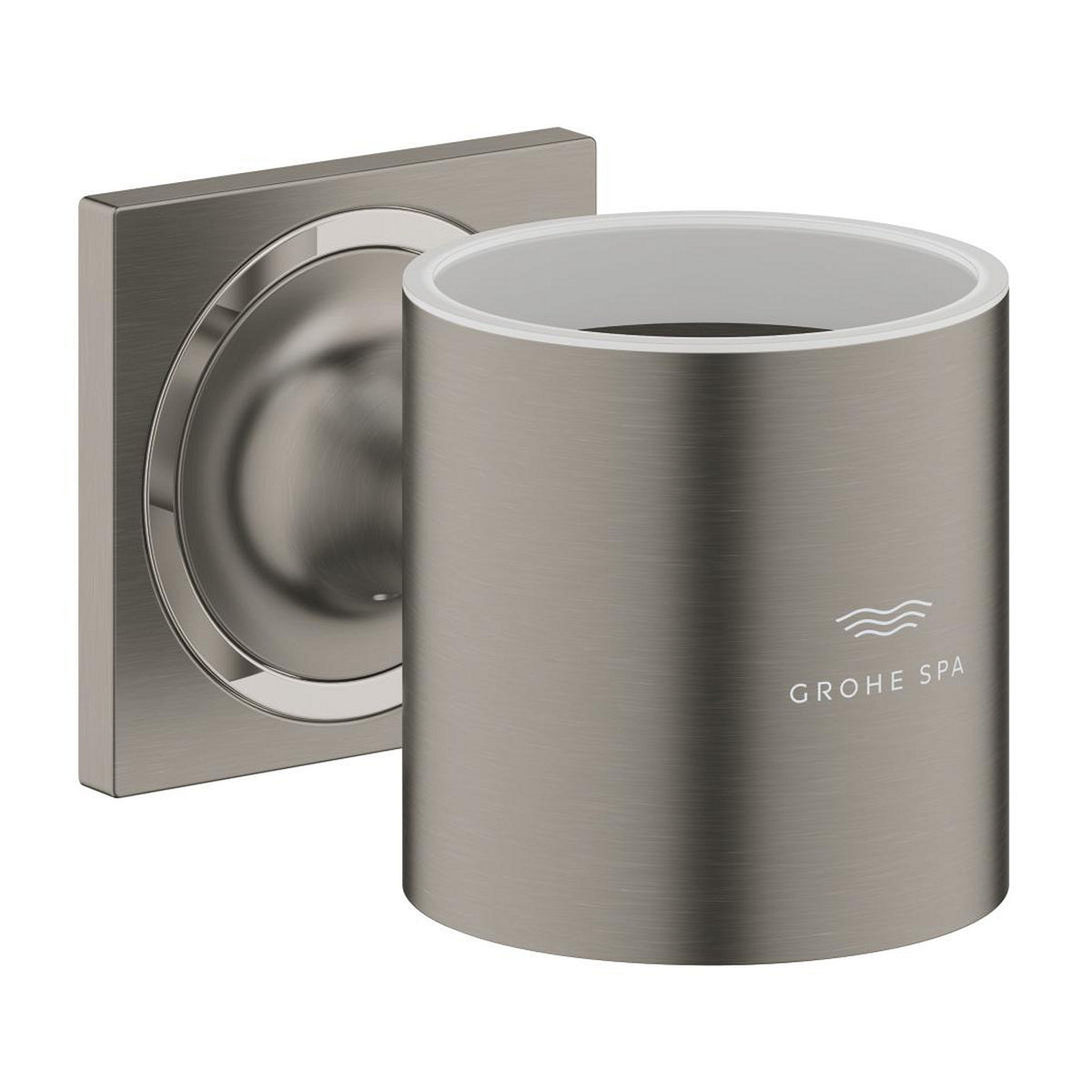Grohe Allure Sabunluk Ve Diş Fırçalık Tutacağı, Fırçalı Sert Grafit - Ürün Görseli
