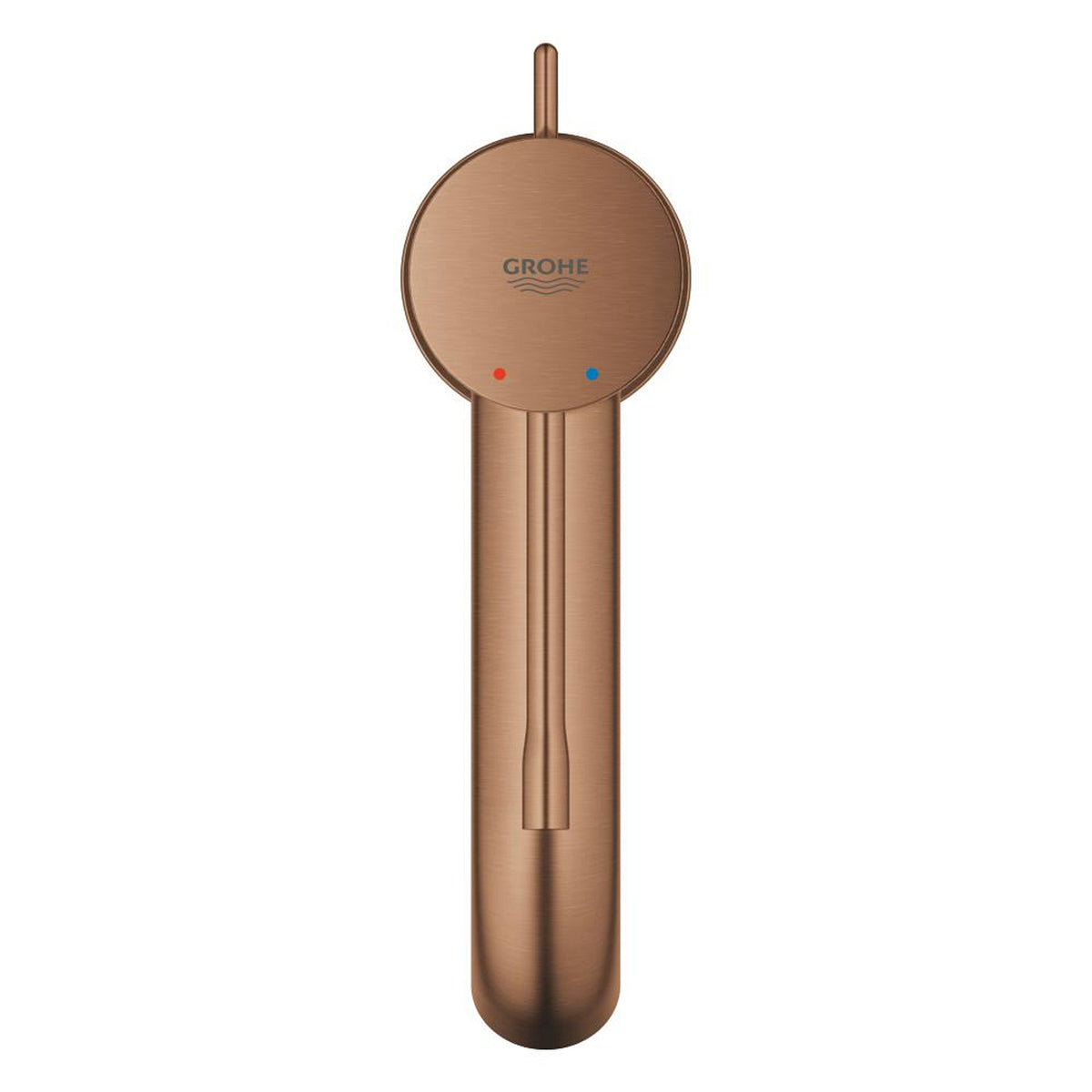 Grohe Essence New Lavabo Bataryası, Sifon Kumandalı, İşlenmiş Fırçalı Bakır - Ürün Görseli
