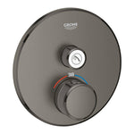 Grohe Grohtherm SmartControl Ankastre Termostatik Duş Bataryası (Sıva Üstü Grubu), Fırçalı Sert Grafit - Ürün Görseli