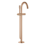 Grohe Atrio Private Collection Tek Yerden Küvet Bataryası (Sıva Üstü Grubu), Fırçalı Bakır - Ürün Görseli