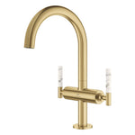 Grohe Atrio Private Collection Yüksek Lavabo Bataryası (L-Boy), Fırçalı Altın - Ürün Görseli