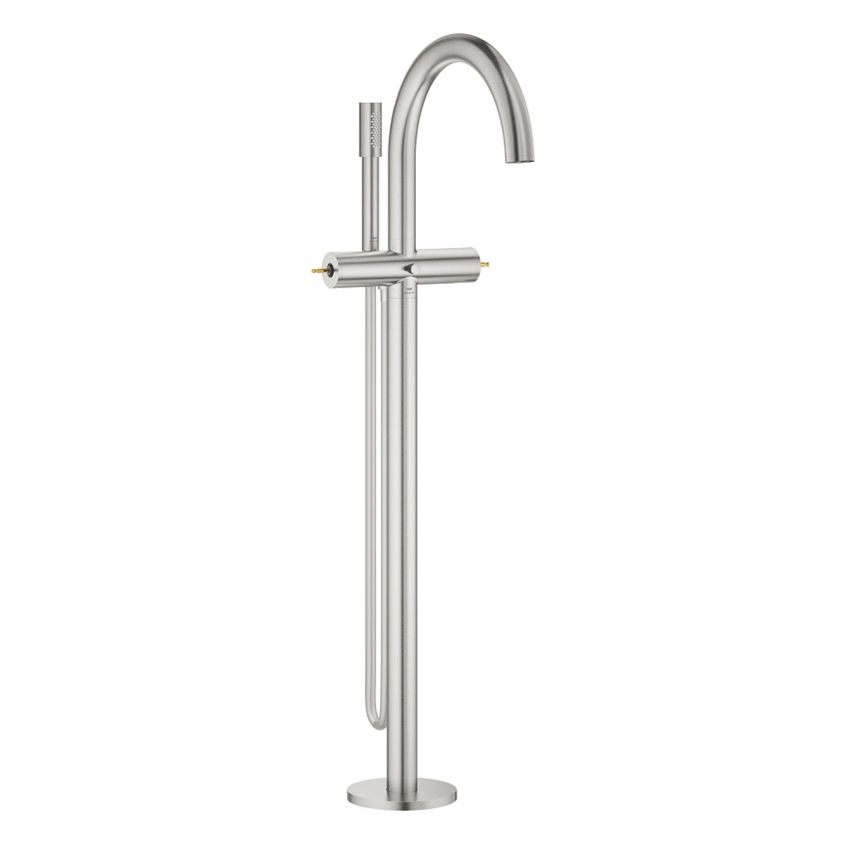 Grohe Atrio Private Collection Tek Yerden Küvet Bataryası (Sıva Üstü Grubu), Paslanmaz Çelik - Ürün Görseli