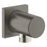 Grohe Rainshower Duş Cıkış Dirseği (Kare Rozet), Fırçalı Sert Grafit - Ürün Görseli