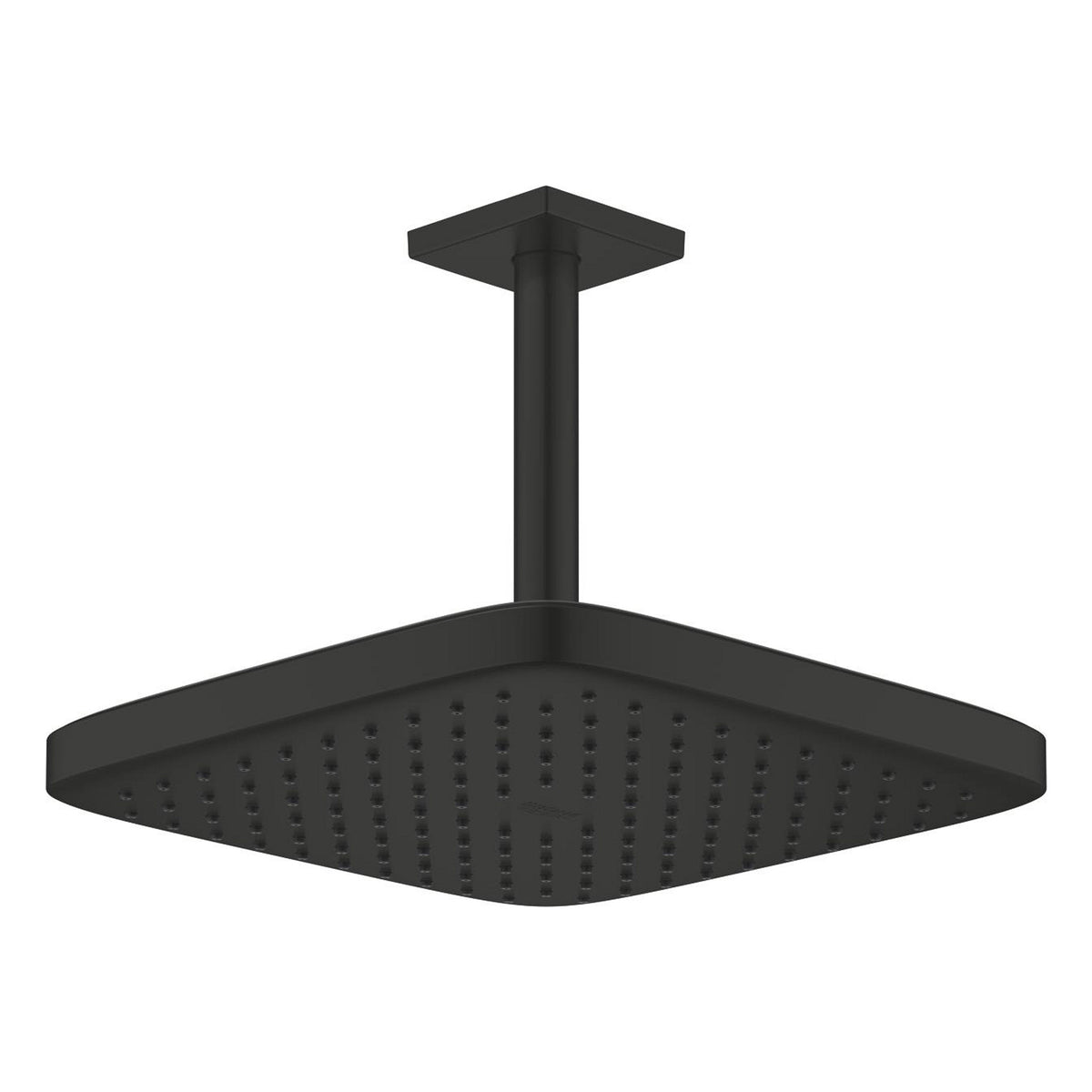 Grohe Tempesta 250 Kare Tepe Duşu Tek Akışlı, 25 cm (Tavandan Dirsek Dahil), Mat Siyah - Ürün Görseli