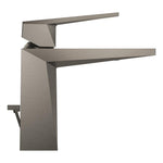 Grohe Allure Brilliant Private Collection M-Boy Lavabo Bataryası, Sifon Kumandalı, Fırçalı Sert Grafit - Ürün Görseli