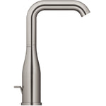 Grohe Essence Yüksek Lavabo Bataryası, Sifon Kumandalı, Fırçalı Sert Grafit - Ürün Görseli