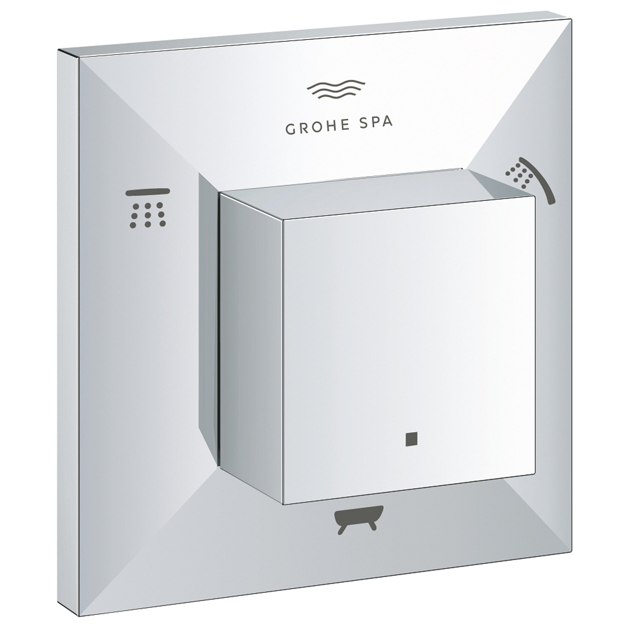 Grohe Allure Brilliant 5 Yollu Yön Değiştirici (Sıva Üstü Grubu) - Ürün Görseli