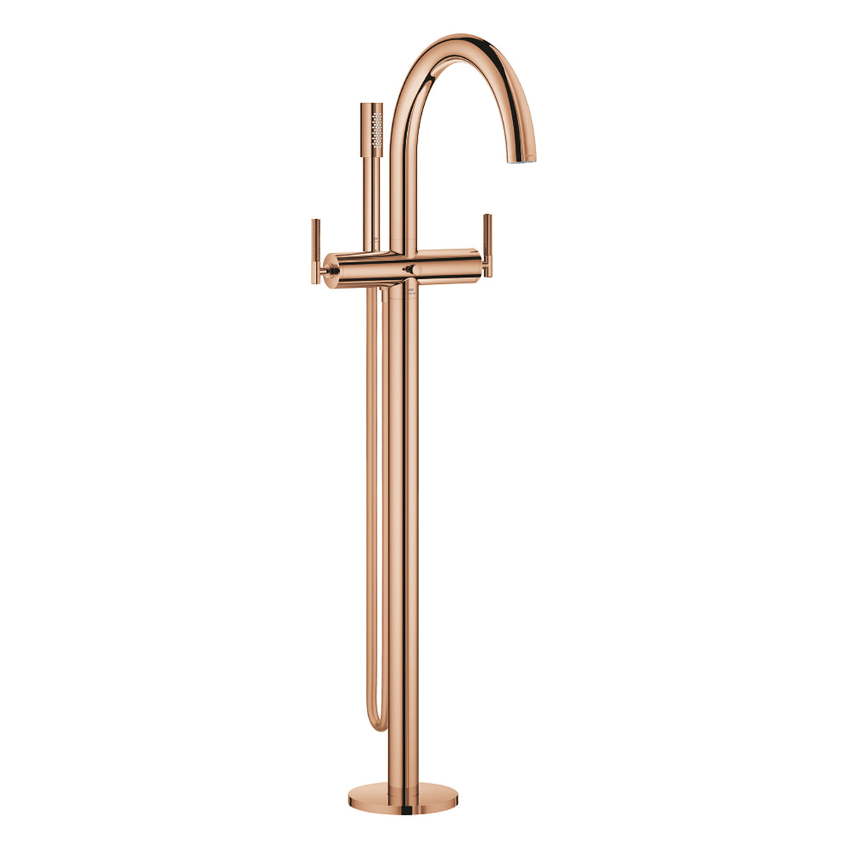 Grohe Atrio Private Collection Tek Yerden Küvet Bataryası (Sıva Üstü Grubu), Bakır - Ürün Görseli