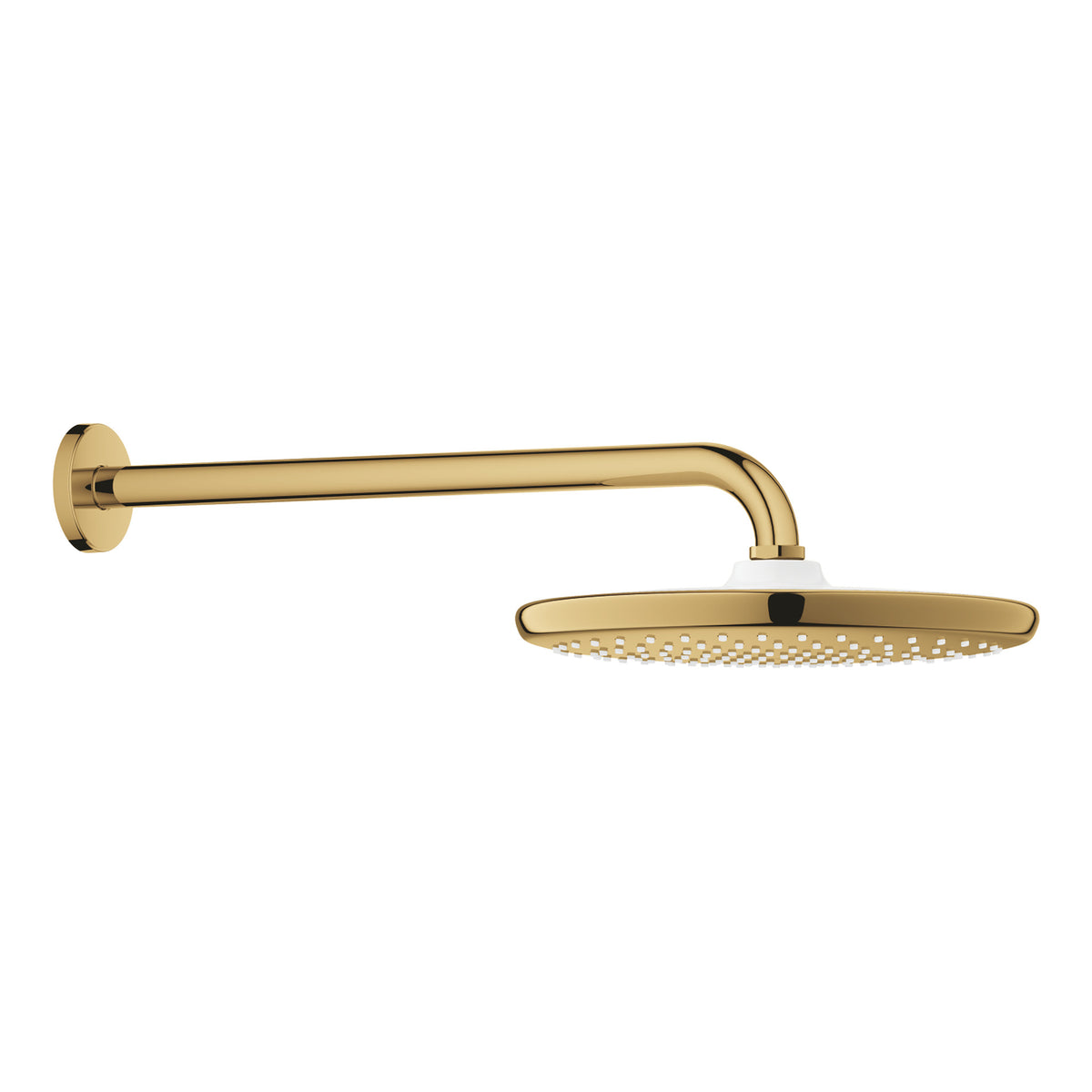 Grohe Tempesta 250 Yuvarlak Tepe Duşu Tek Akışlı, 25 cm (Duvardan Dirsek Dahil), Altın - Ürün Görseli