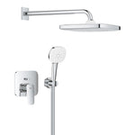 Grohe Cubeo Ankastre Banyo Bataryası, Tepe ve El Duşu Seti - Ürün Görseli