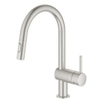 Grohe Minta Spiralli Eviye Bataryası, Paslanmaz Çelik - Ürün Görseli