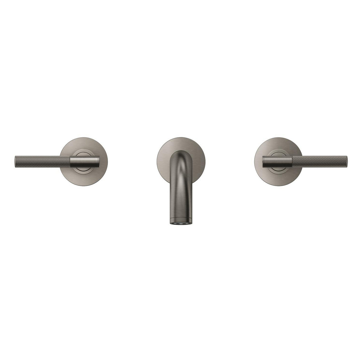 Grohe Atrio Private Collection 3 Delikli Ankastre Lavabo Bataryası (Sıva Üstü Grubu) Fırçalı Sert Grafit - Ürün Görseli
