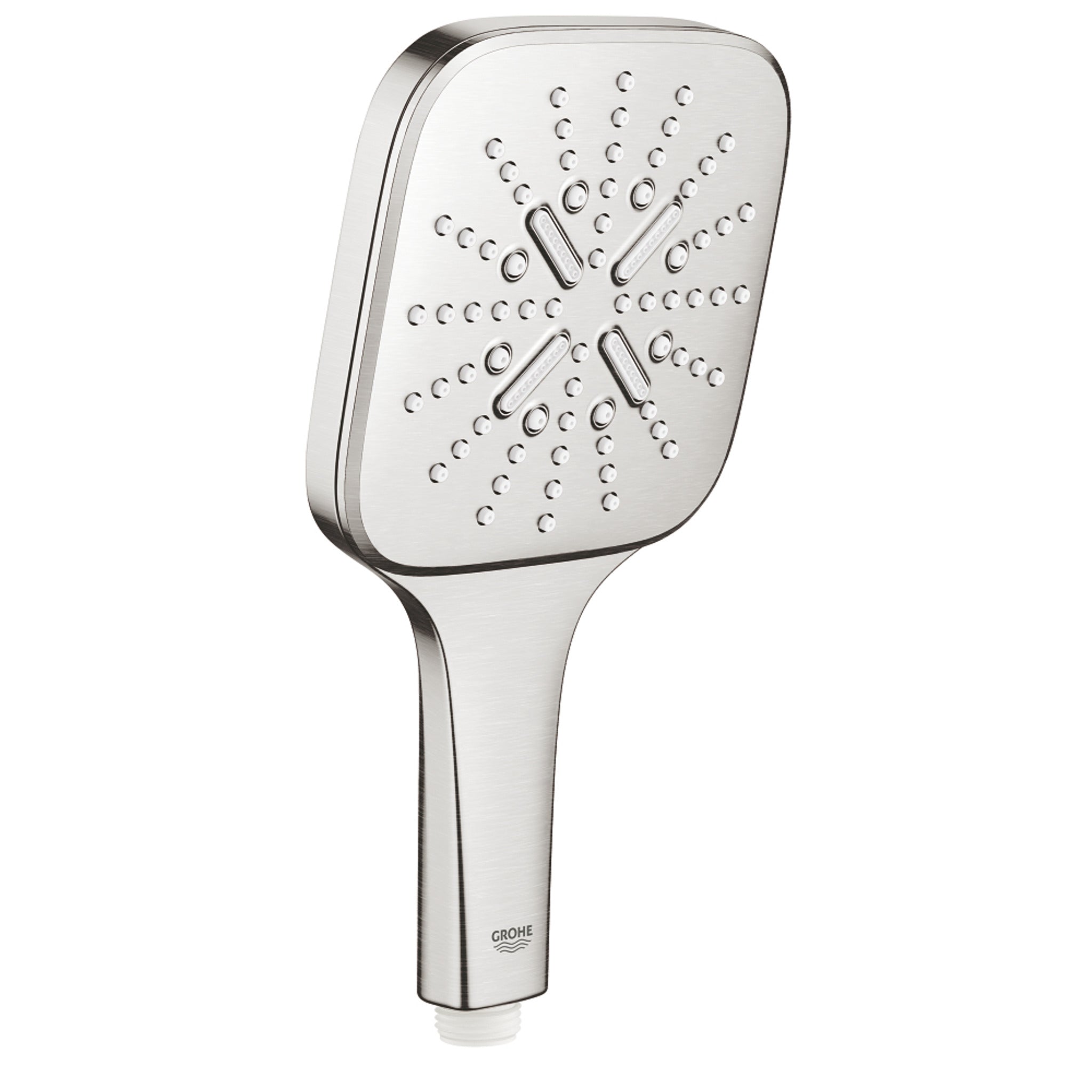 Grohe RainShower SmartActive 130 Cube El Duşu, 3 Akışlı, Paslanmaz Çelik - Ürün Görseli