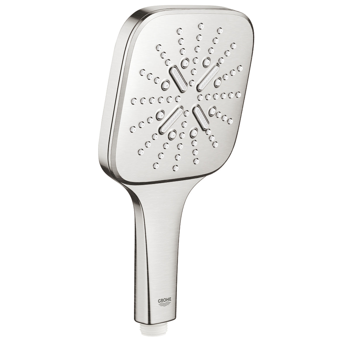 Grohe RainShower SmartActive 130 Cube El Duşu, 3 Akışlı, Paslanmaz Çelik - Ürün Görseli