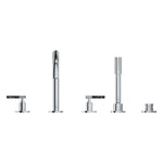 Grohe Atrio Private Collection 5 Delikli Ankastre Küvet Bataryası (Sıva Üstü Grubu) - Ürün Görseli