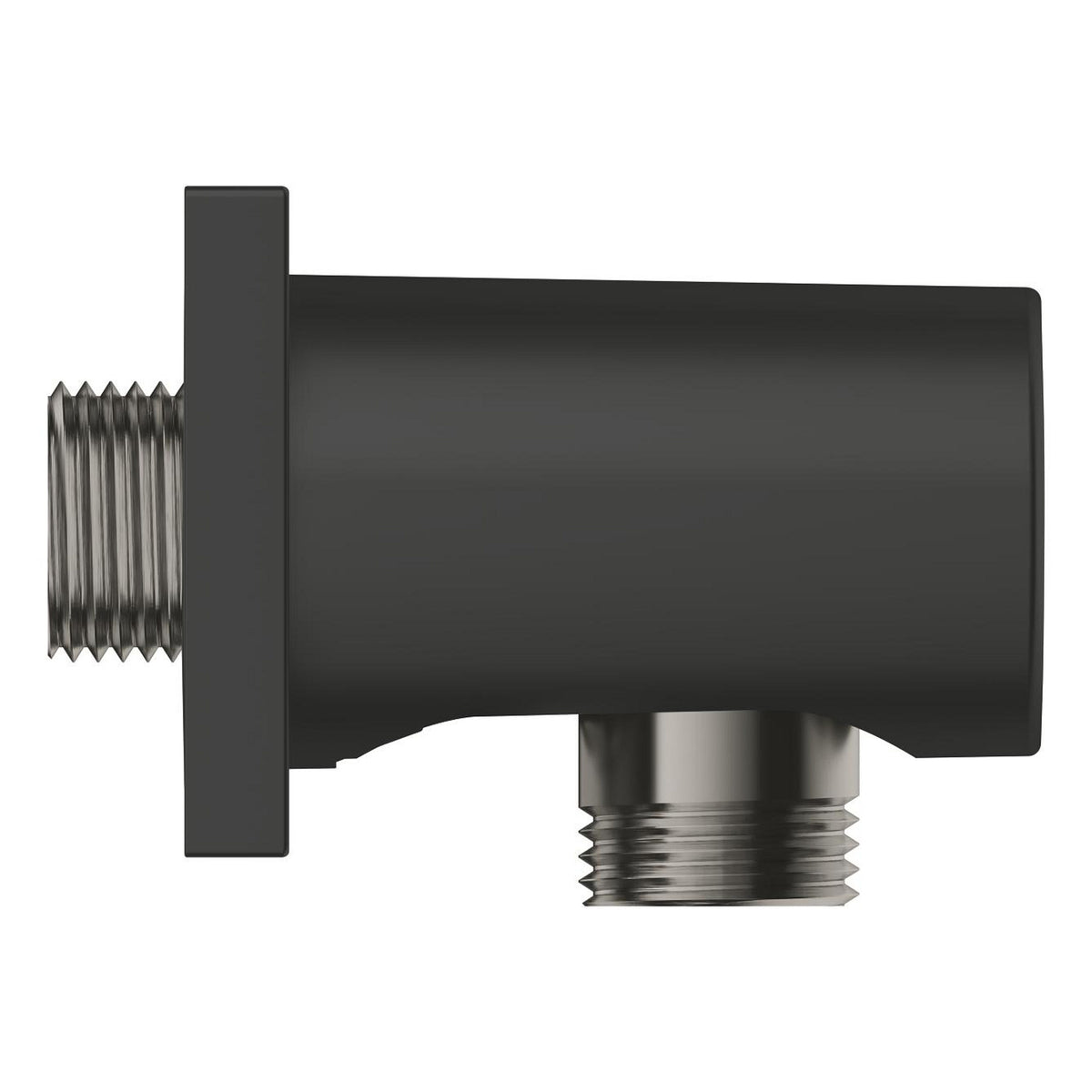 Grohe Rainshower Duş Cıkış Dirseği (Kare Rozet), Mat Siyah - Ürün Görseli