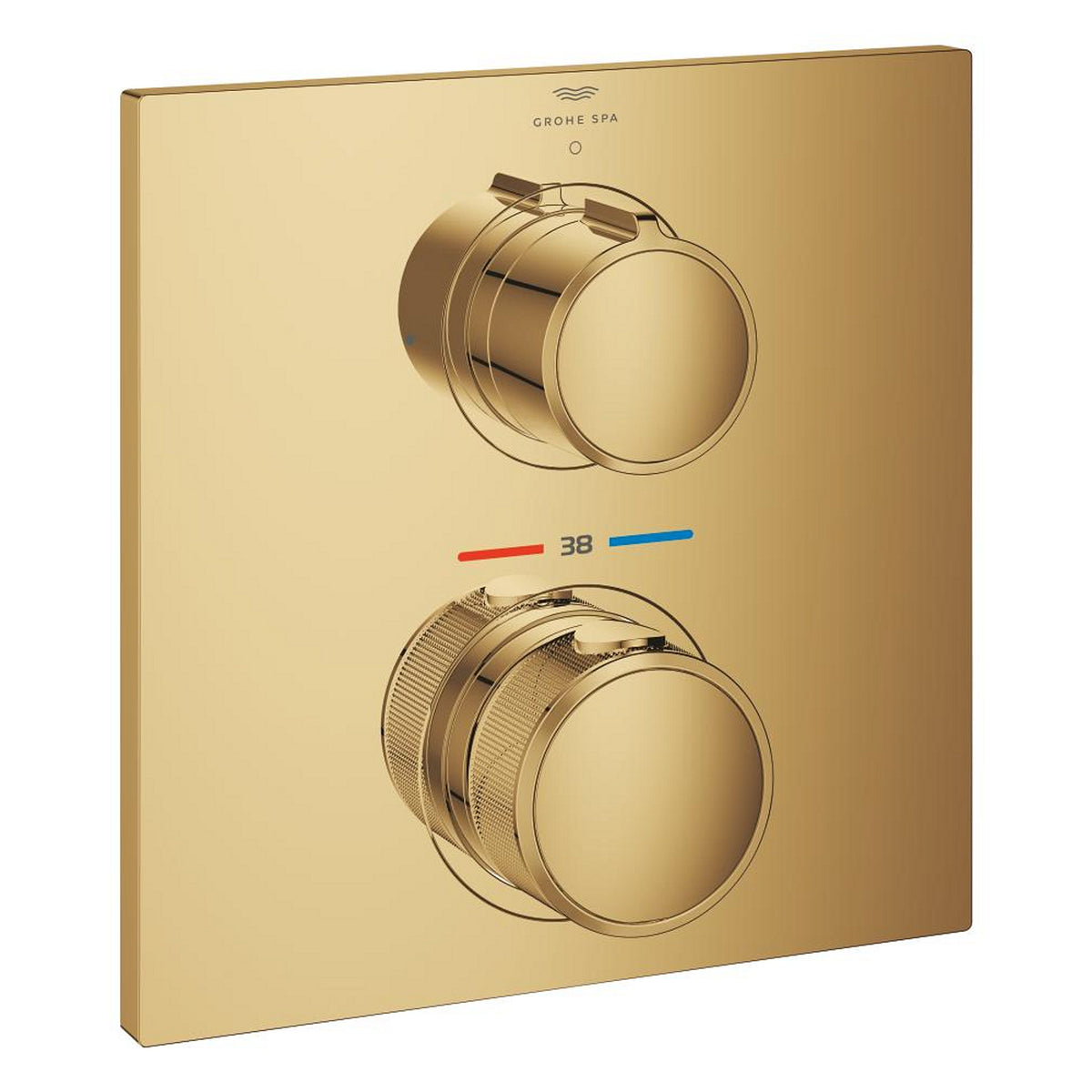 Grohe Allure Ankastre Termostatik Duş Bataryası (Sıva Üstü Grubu), Altın - Ürün Görseli
