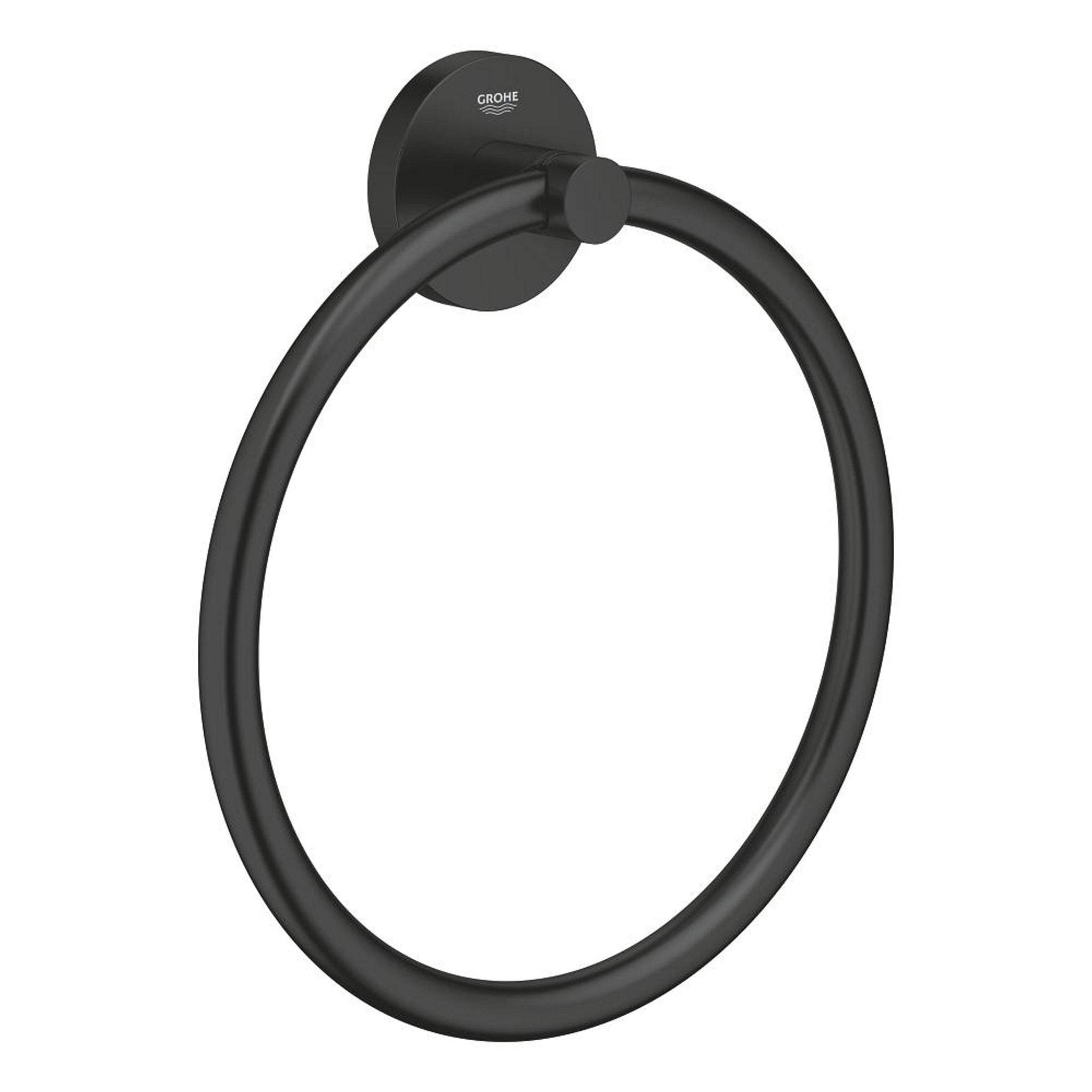 Grohe Essentials Halka Havluluk, Mat Siyah - Ürün Görseli