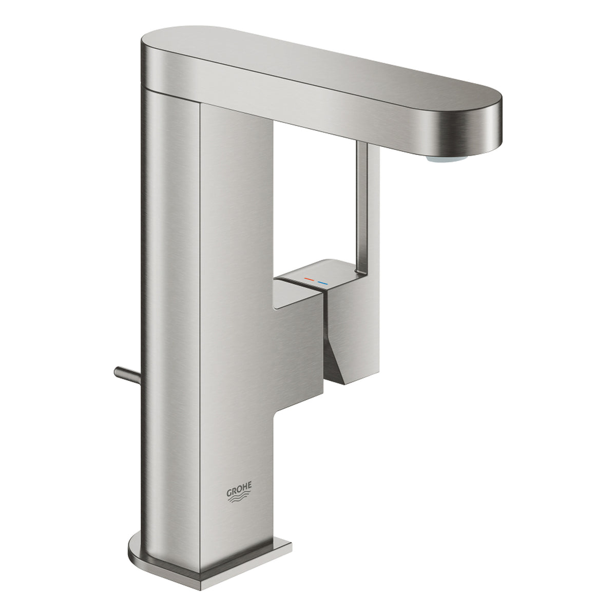 Grohe Plus Yüksek Lavabo Bataryası, Sifon Kumandalı, Paslanmaz Çelik (M Boy) - Ürün Görseli