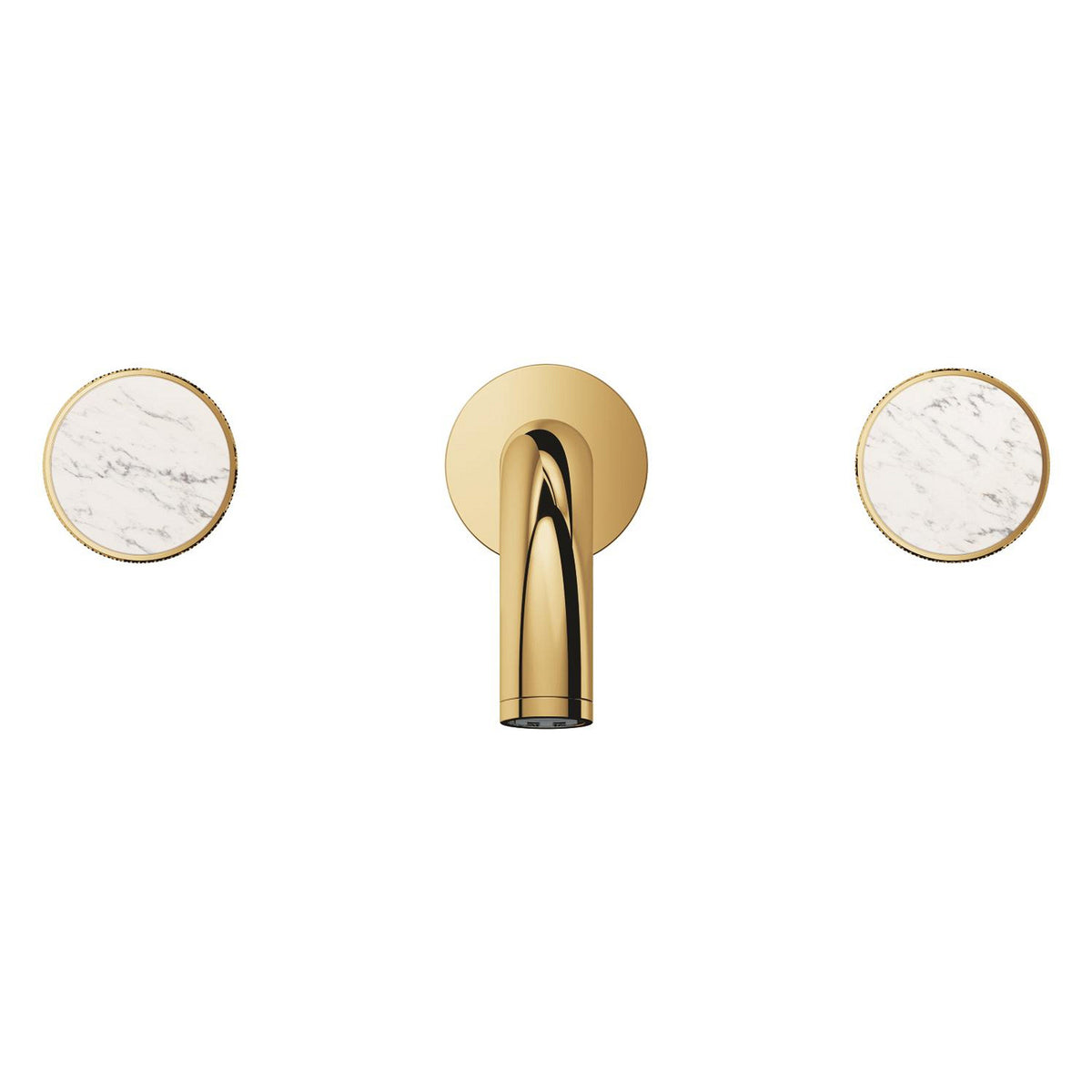 Grohe Atrio Private Collection 3 Delikli Ankastre Lavabo Bataryası (Sıva Üstü Grubu) Altın - Ürün Görseli