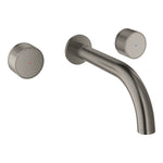 Grohe Atrio Private Collection 3 Delikli Ankastre Lavabo Bataryası (Sıva Üstü Grubu) Fırçalı Sert Grafit - Ürün Görseli