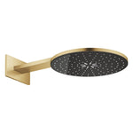 Grohe Rainshower Aqua Yuvarlak Tepe Duşu Seti, 36 cm, 2 Akışlı, Fırçalı Altın - Ürün Görseli