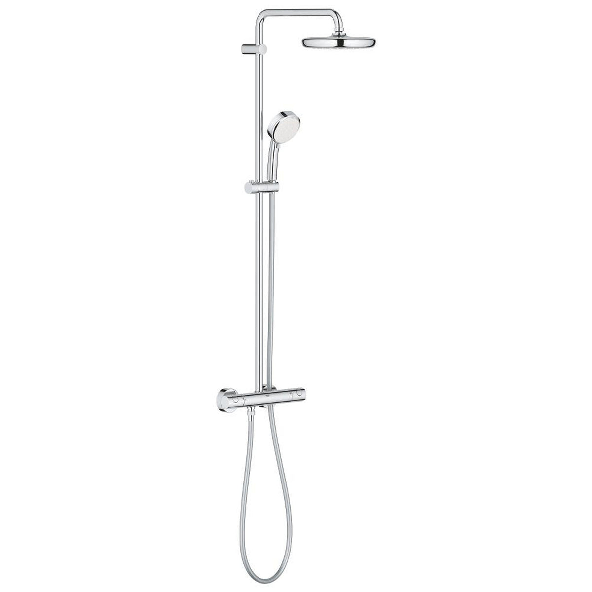 Grohe Tempesta Cosmopolitan System 210 Duvara Monte Termostatik Bataryalı Duş Kolonu - Ürün Görseli