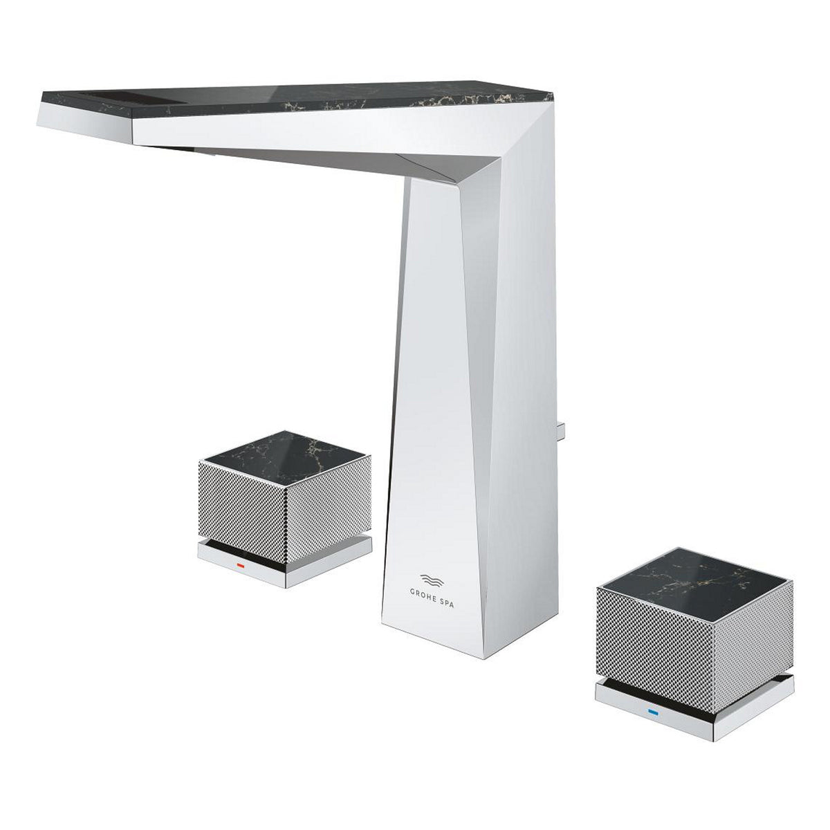 Grohe Allure Brilliant Private Collection L-Boy, 3 Delikli Lavabodan Ankastre Lavabo Bataryası, Sifon Kumandalı - Ürün Görseli
