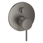 Grohe Atrio Ankastre Banyo/Duş Bataryası (Sıva Üstü Grubu), 3 Yollu, Fırçalı Sert Grafit - Ürün Görseli