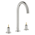 Grohe Atrio Private Collection 3 Delikli Ankastre Sifon Kumandalı Lavabo Bataryası (L-Boy), Paslanmaz Çelik - Ürün Görseli