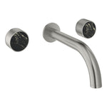 Grohe Atrio Private Collection 3 Delikli Ankastre Lavabo Bataryası (Sıva Üstü Grubu) Saten Çelik - Ürün Görseli
