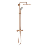 Grohe Euphoria System 310 Duvara Monte Termostatik Duş Bataryalı Duş Sistemi, Fırçalı Bakır - Ürün Görseli