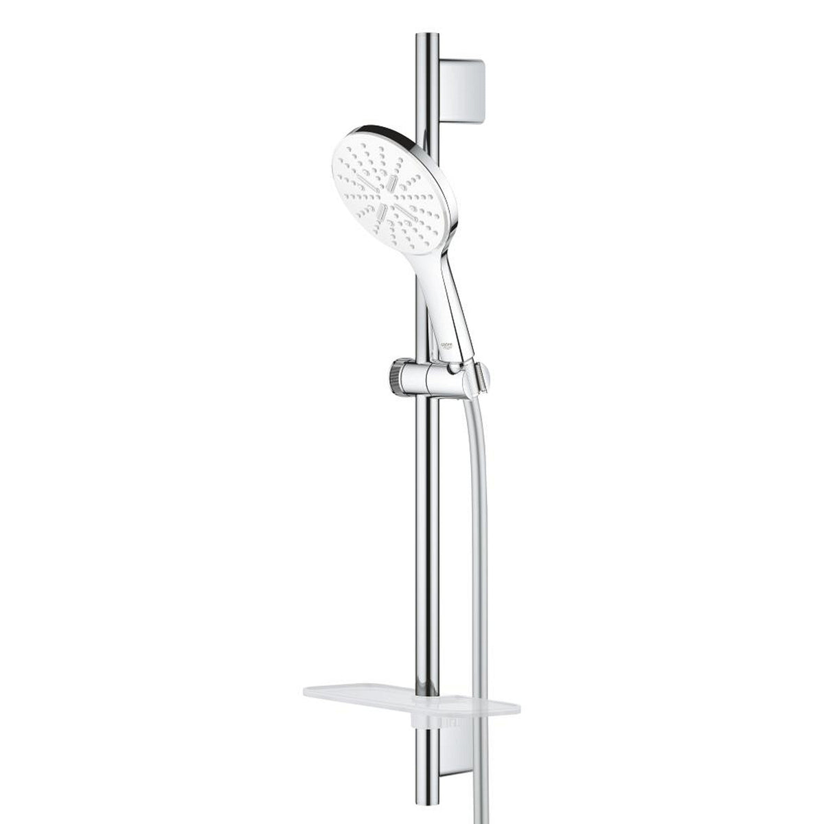 Grohe RainShower SmartActive 130 Sürgülü Duş Seti, 3 Fonksiyonlu, Krom-Beyaz - Ürün Görseli