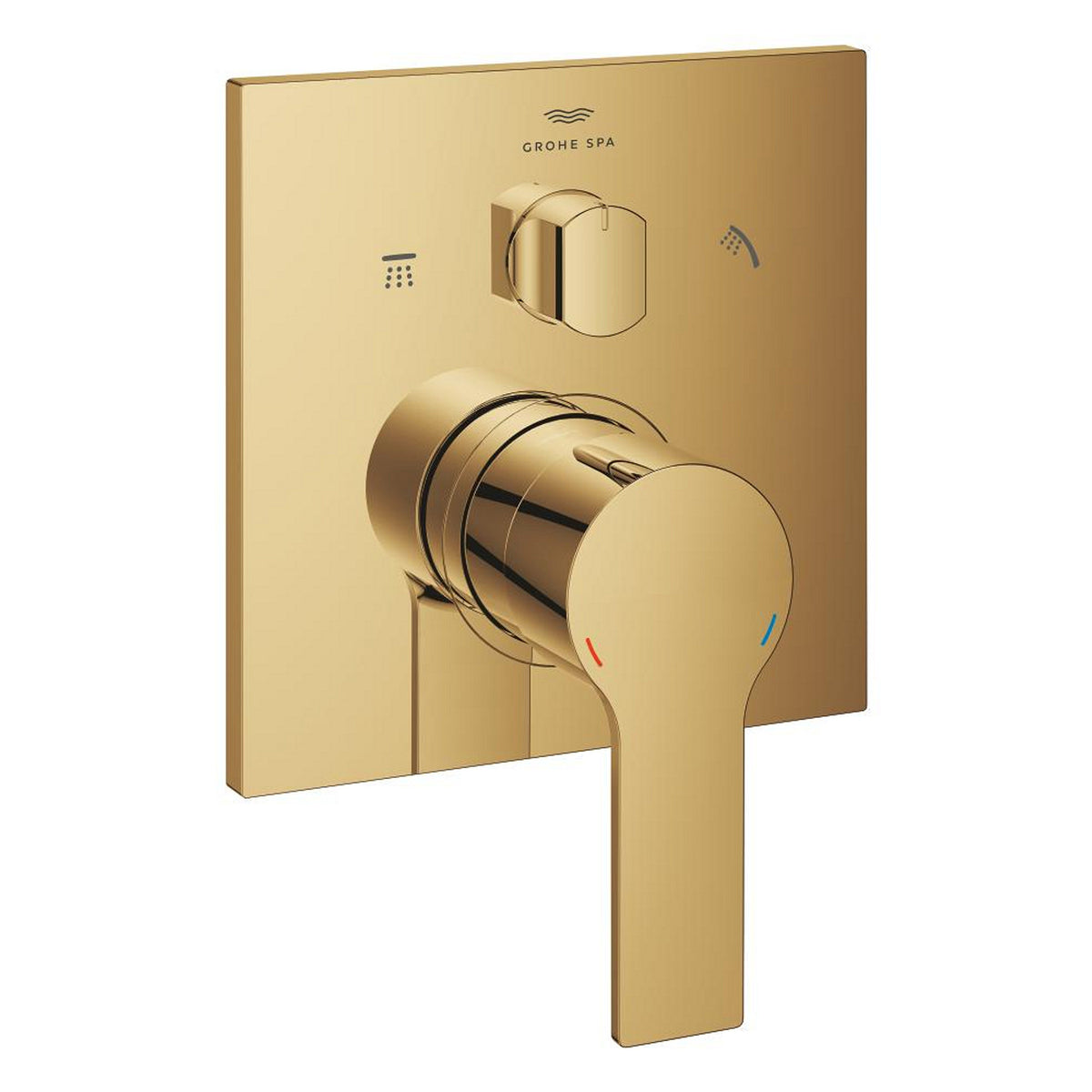Grohe Allure Ankastre Banyo Bataryası (3 Yollu, Sıva Üstü Grubu), Altın - Ürün Görseli