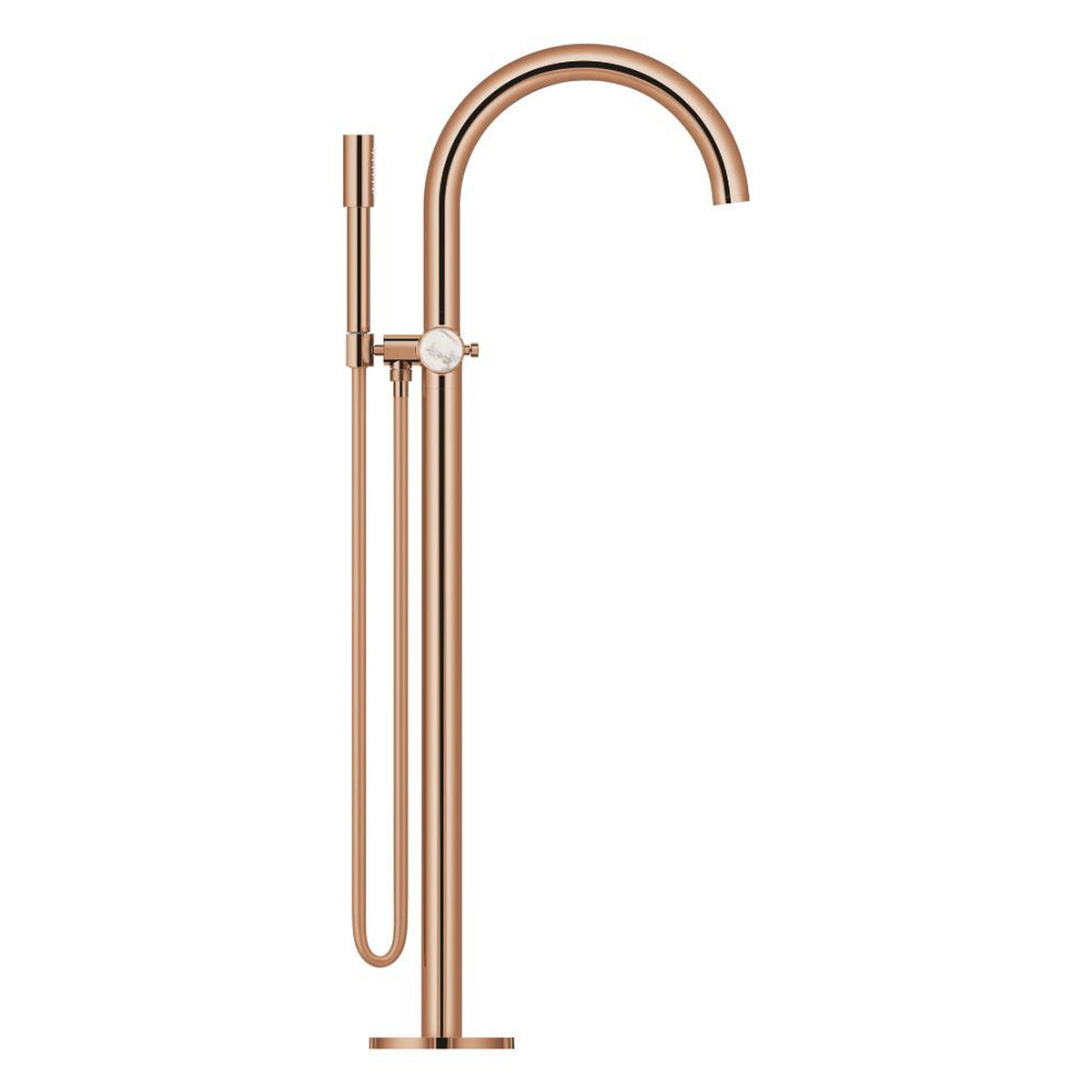 Grohe Atrio Private Collection Tek Yerden Küvet Bataryası (Sıva Üstü Grubu), Bakır - Ürün Görseli