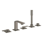 Grohe Allure 5 Delikli Ankastre Küvet Bataryası, Fırçalı Sert Grafit - Ürün Görseli
