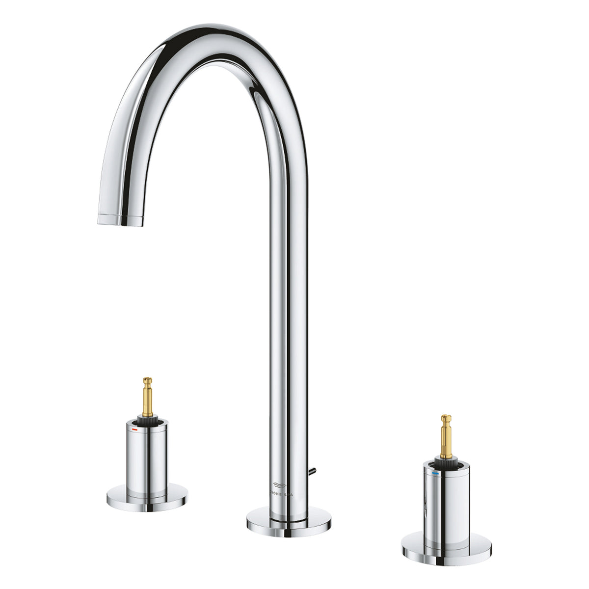 Grohe Atrio Private Collection 3 Delikli Ankastre Sifon Kumandalı Lavabo Bataryası (L-Boy) - Ürün Görseli