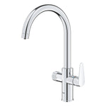 Grohe Blue Pure BauCurve Arıtma Çıkışlı Eviye Bataryası - Ürün Görseli
