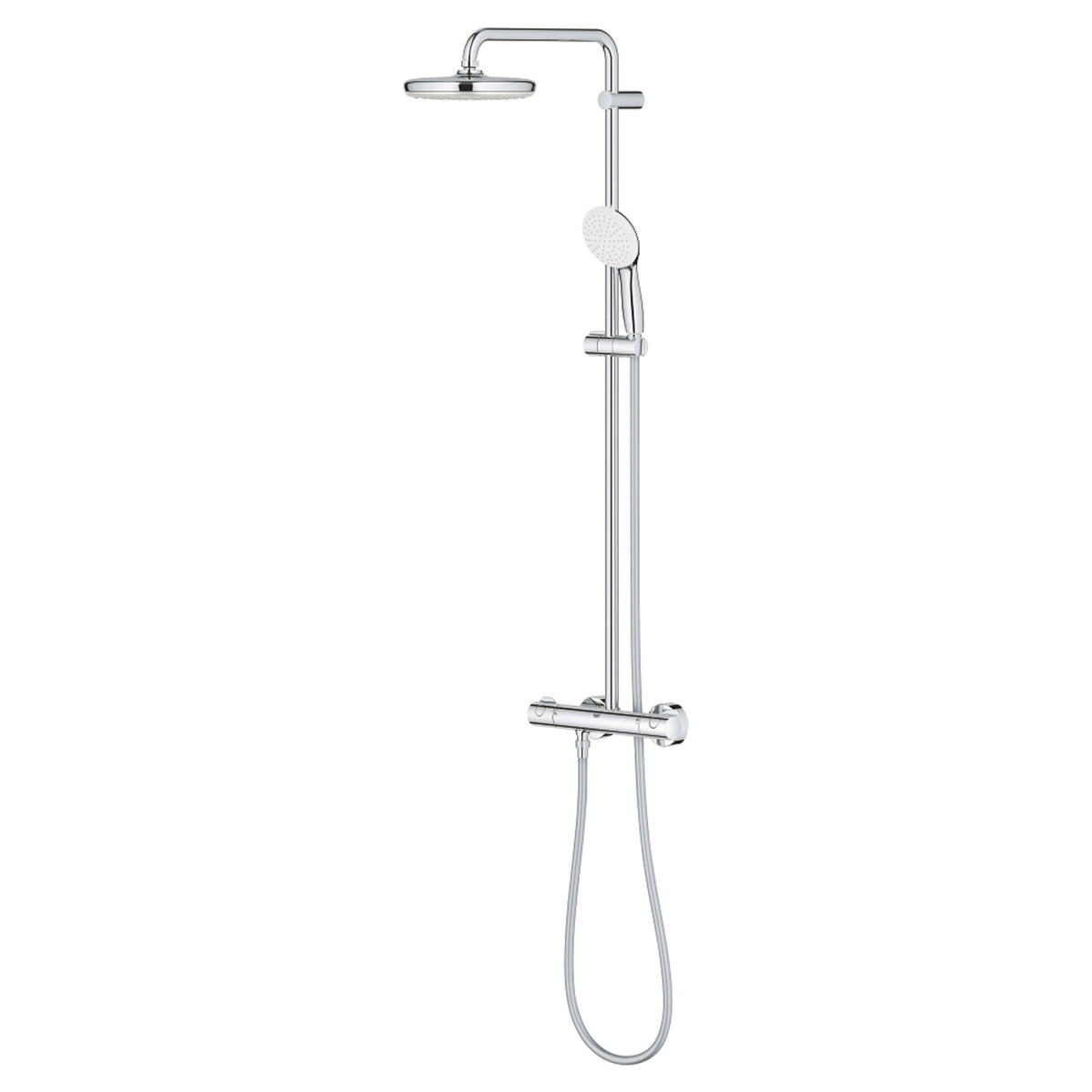 Grohe Tempesta System 210 Duvara Monte Termostatik Duş Bataryalı Duş Kolonu - Ürün Görseli
