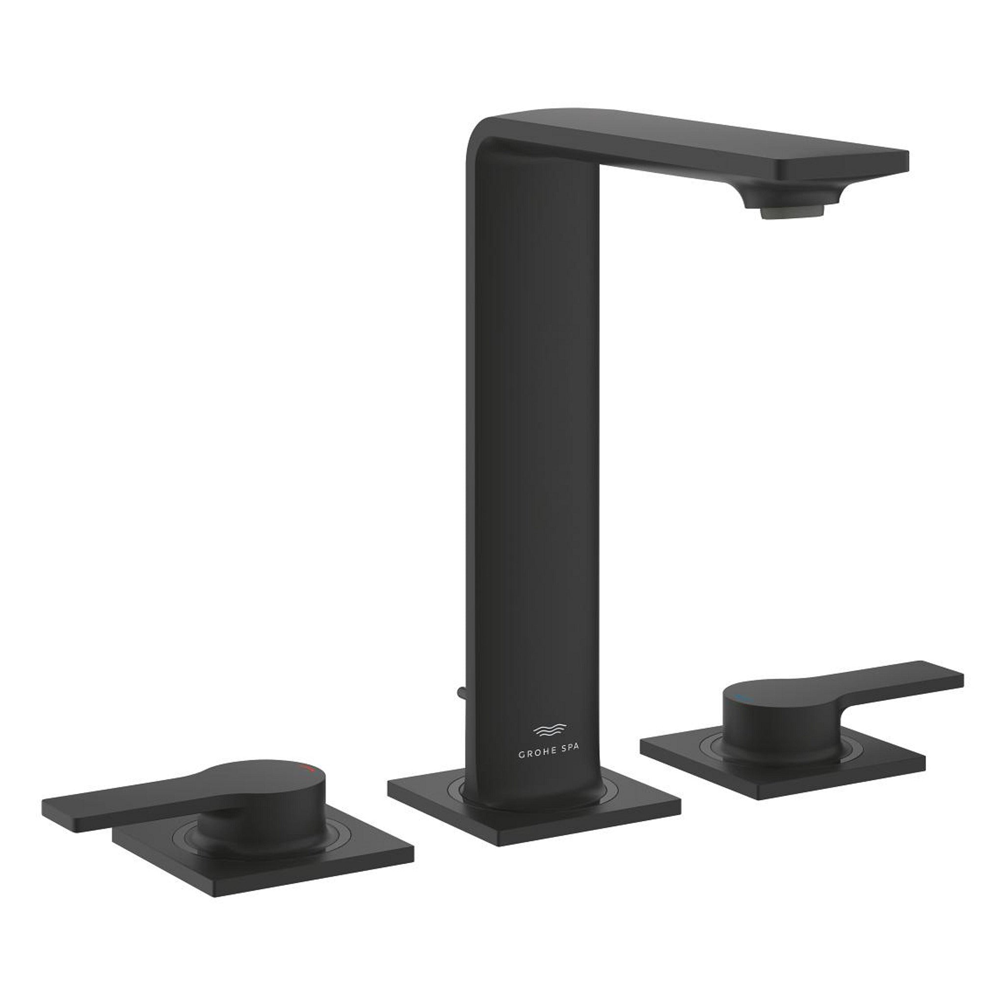 Grohe Allure 3 Delikli Ankastre Lavabo Bataryası, Hayalet Siyah - Ürün Görseli