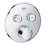 Grohe SmartControl Akış Kontrollü Ankastre Banyo Bataryası (2 Yollu, Sıva Üstü Grubu) - Ürün Görseli