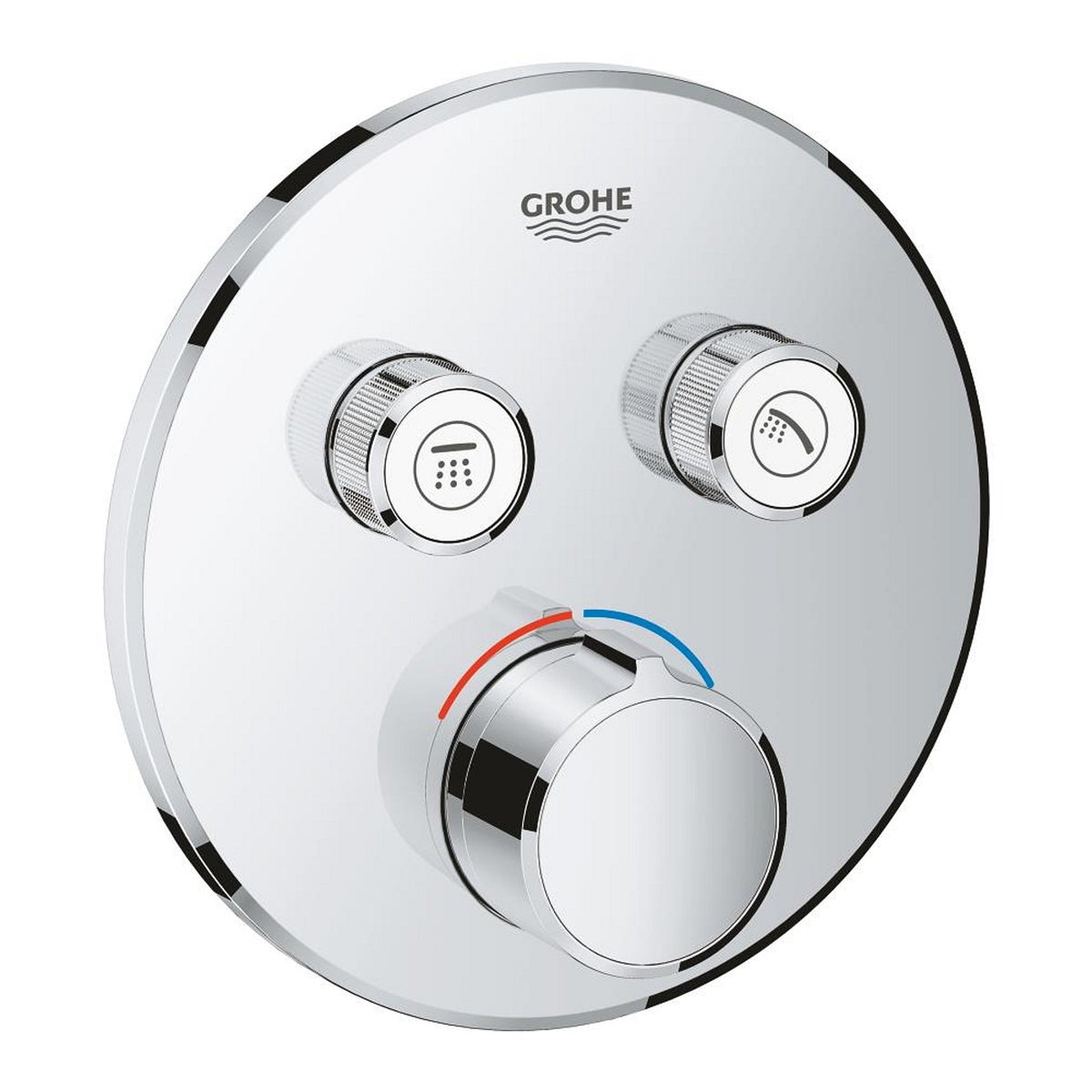 Grohe SmartControl Akış Kontrollü Ankastre Banyo Bataryası (2 Yollu, Sıva Üstü Grubu) - Ürün Görseli
