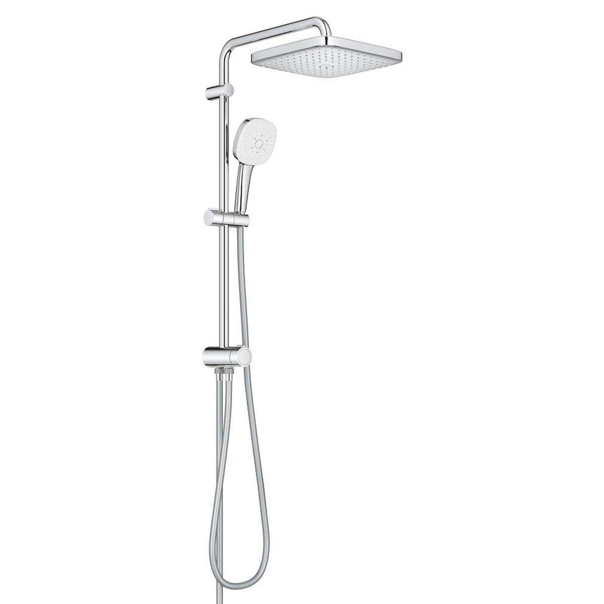 Grohe Tempesta System 250 Cube Kare Duş Başlıklı Duvara Monte Duş Sistemi - Ürün Görseli